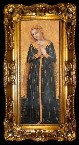 framed  unknow artist The Madonna with a dress detrigo, ta009-2